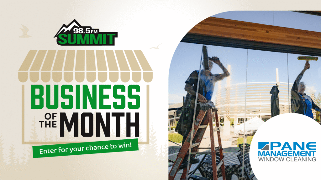 CHOR Promo-Business of the Month - Pane Management Window Cleaning - contest banner